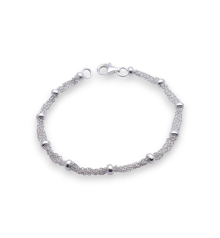 bracelet fin argent