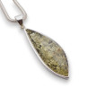 vert ambre pendentif