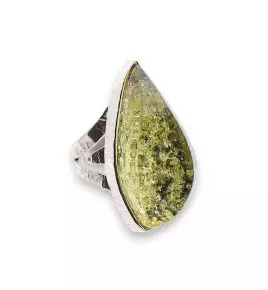 bague ambre femme