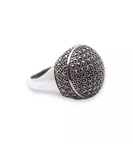 bague marcassite de créateur