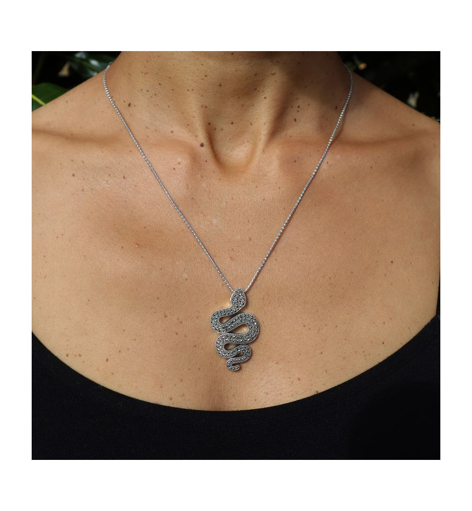 pendentif marcassite