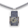 pyrite sur ardoise pendentif