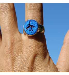 bague azurite