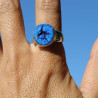 bague azurite