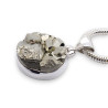 pendentif pyrite femme