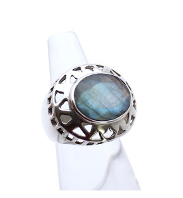 bague labradorite femme