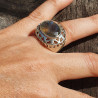 bague labradorite homme