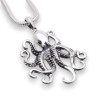 pendentif argent poulpe