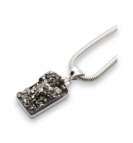 pendentif pyrite femme