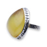 bague ambre baltique