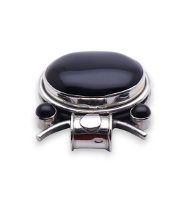 pendentif onyx homme