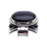 pendentif onyx homme