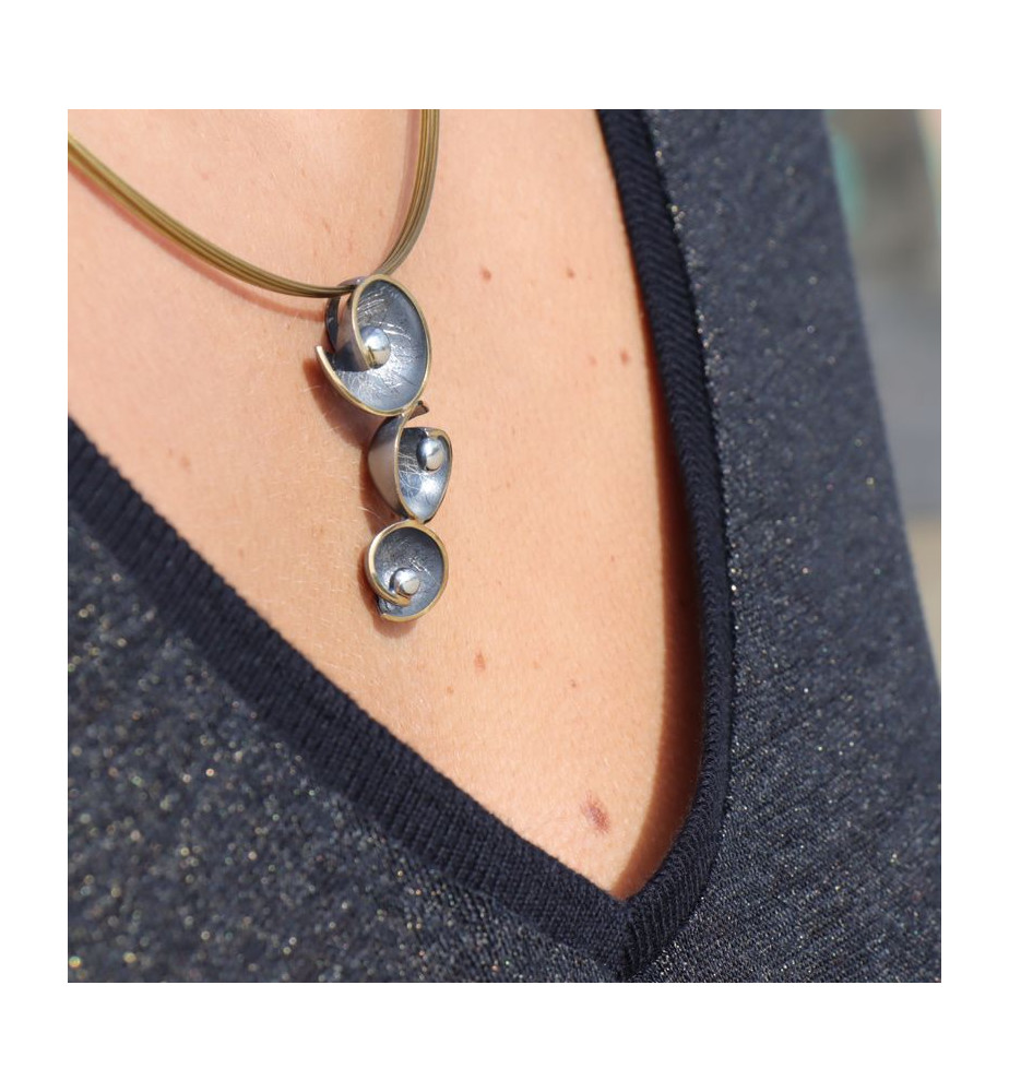 pendentif argent créateur