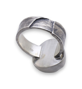 nacre bague argent925