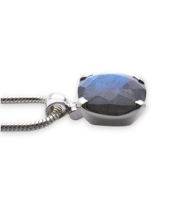 labradorite pendentif femme