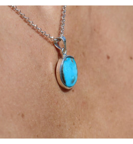 pendentif turquoise