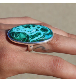 chrysocolle malachite bijouX