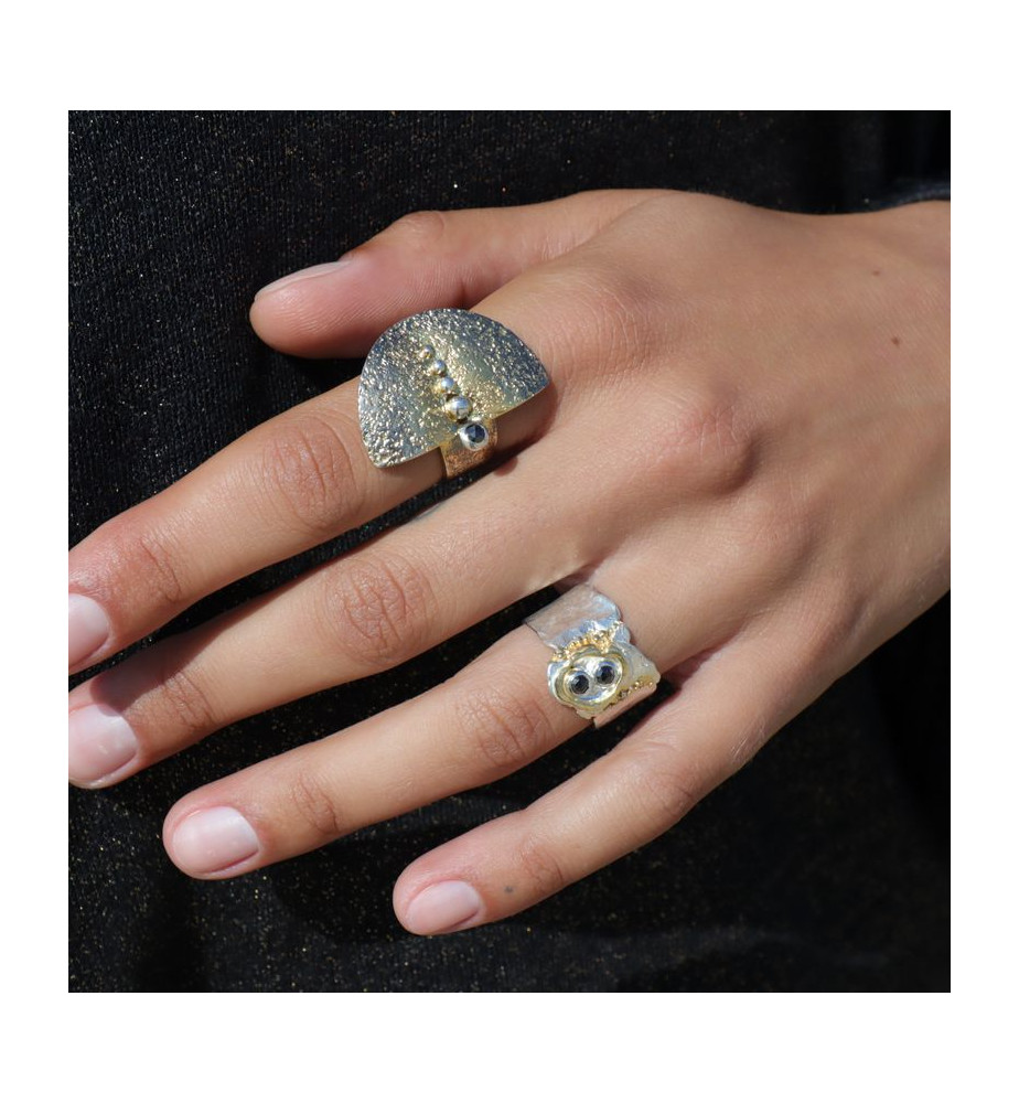 bague argent 925 diamant