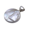 pendentif nacre argent