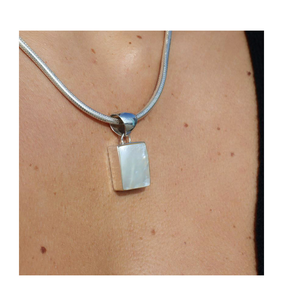 nacre blanche bijoux