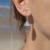 boucles d'oreilles nacre