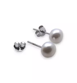 boucles d'oreilles nacre