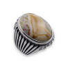 agate  bague