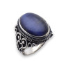 bague cyanite bleue