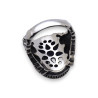 bague homme argent pierre