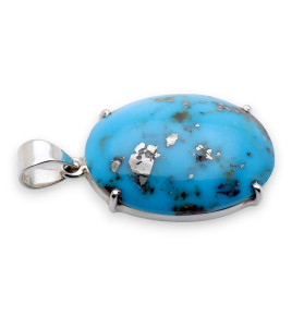 pendentif turquoise femme