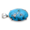 pendentif turquoise femme