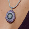 amethyst stalactite pendant