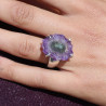 amethyst stalactite ring