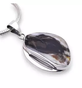 bois pétrifié bijoux