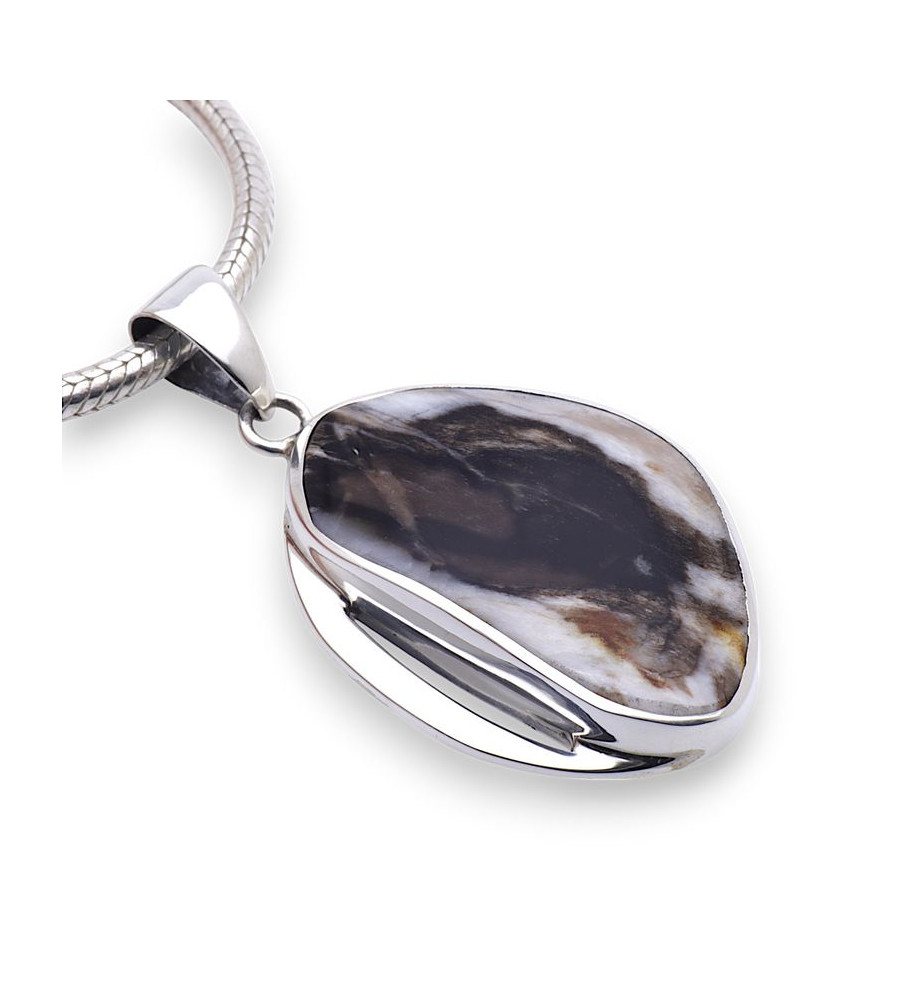 bois pétrifié bijoux