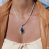 pendentif fossil femme