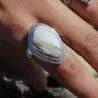 bague fossile femme