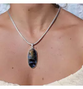 pendentif pietersite femme