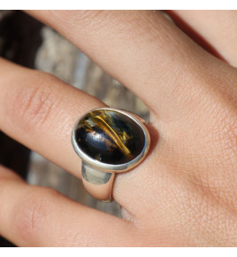 pietersite bague argent