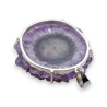 pendentif argent avec amethyste