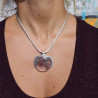 agate mousse pendentif