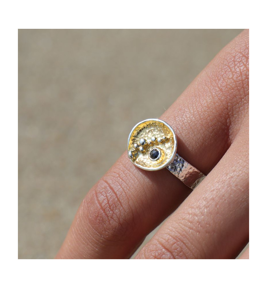 bague argent 925 diamant