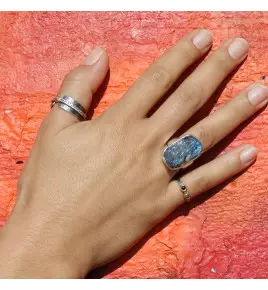 bague femme argent avec diamant