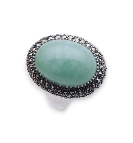 bague jade verte