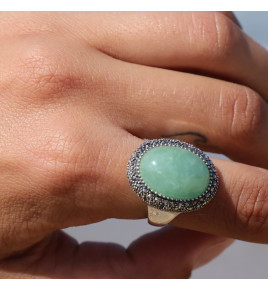 bague jade femme