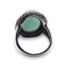 bague jade argent