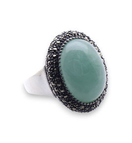 bague jade femme