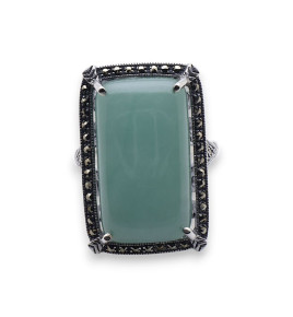 bague jade femme