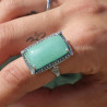 bague jade véritable femme