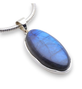 pendentif labradorite homme